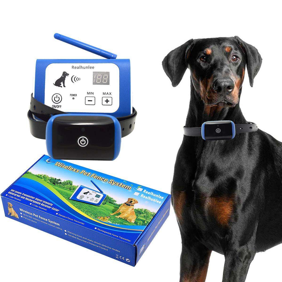 2020 Wireless Electric Dog Fence System Outdoor Invisible ...