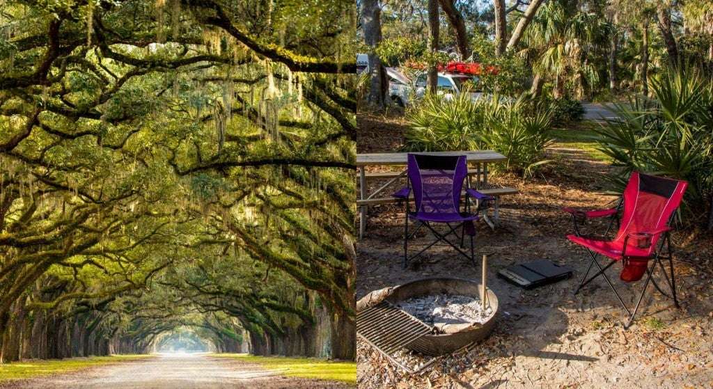 8 Campgrounds Near Savannah, GA for a Dash of Southern Charm