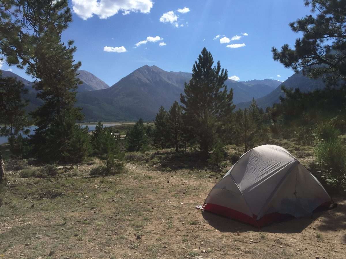 Best tent camping near Breckenridge, Colorado
