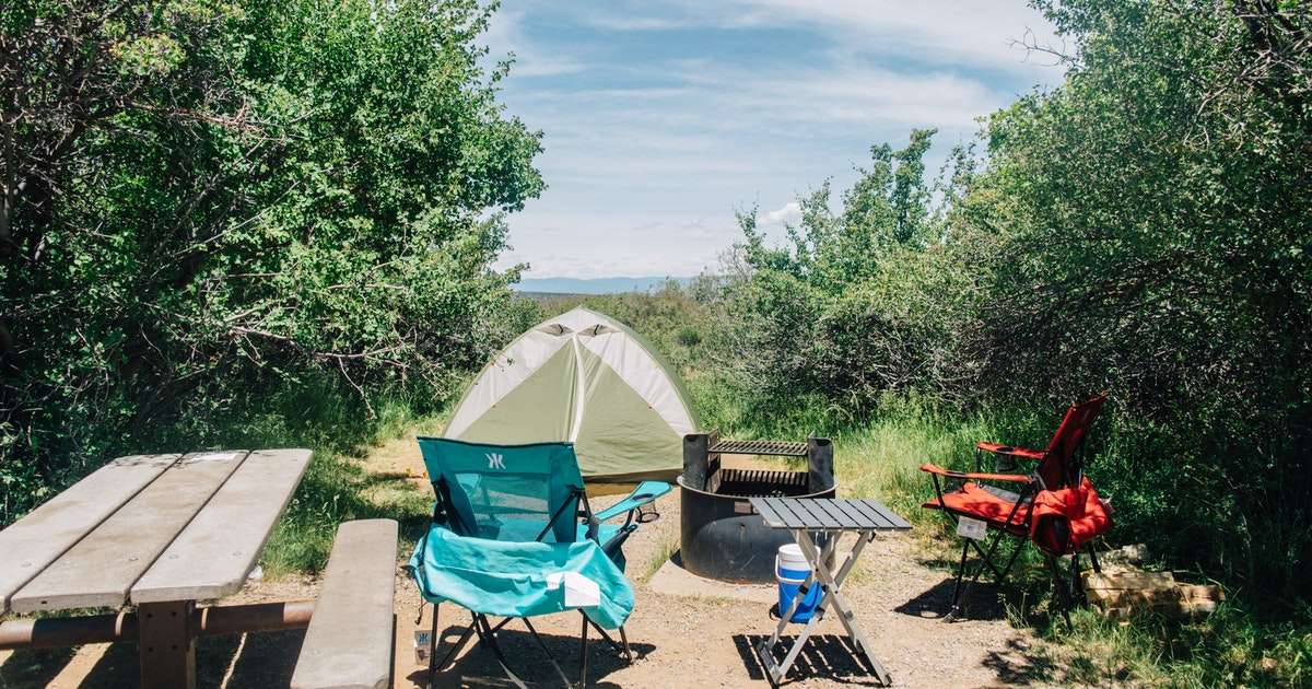 Camp at Black Canyon of the Gunnison