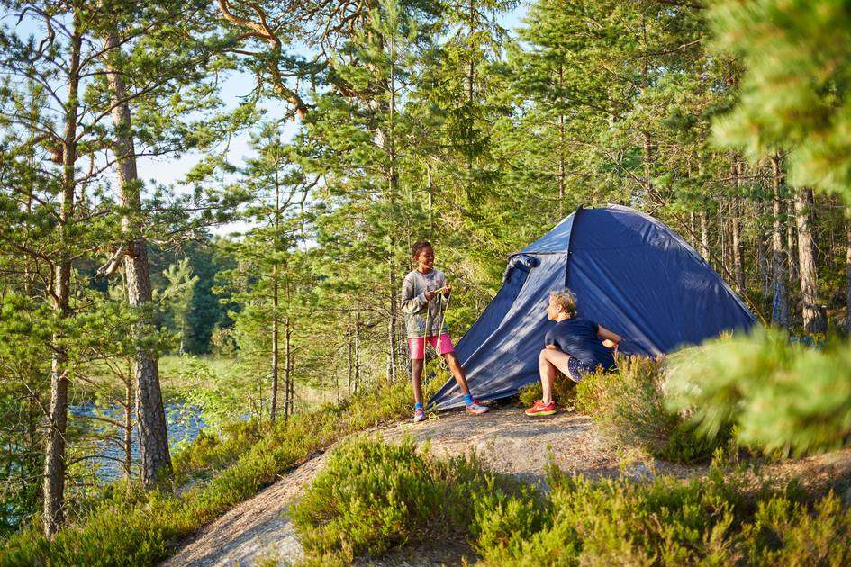 Camping and campsites in Sweden