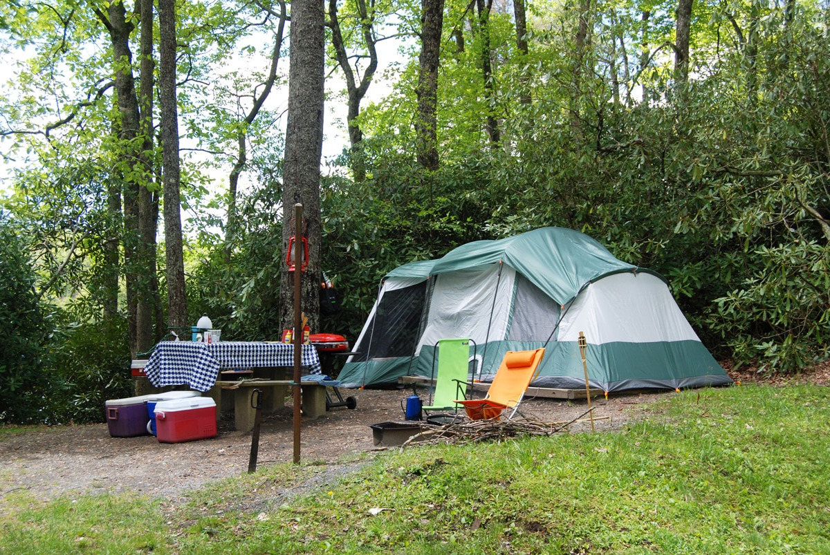 Camping Boone NC High Country