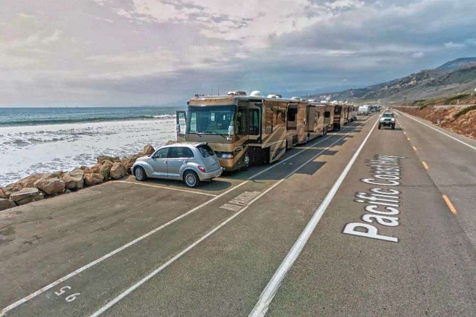 Camping by the Sea at Rincon Parkway