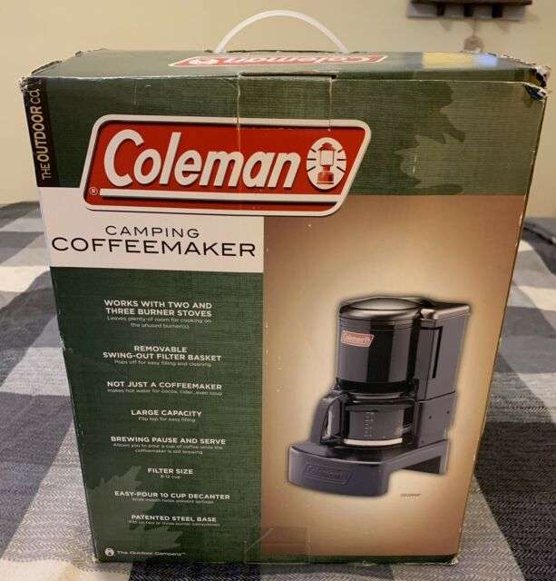 Camping Coleman Coffee Maker Portable Black for sale ...