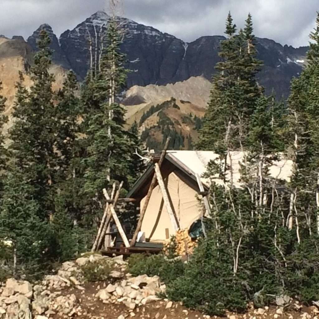 Camping in Aspen, Colorado