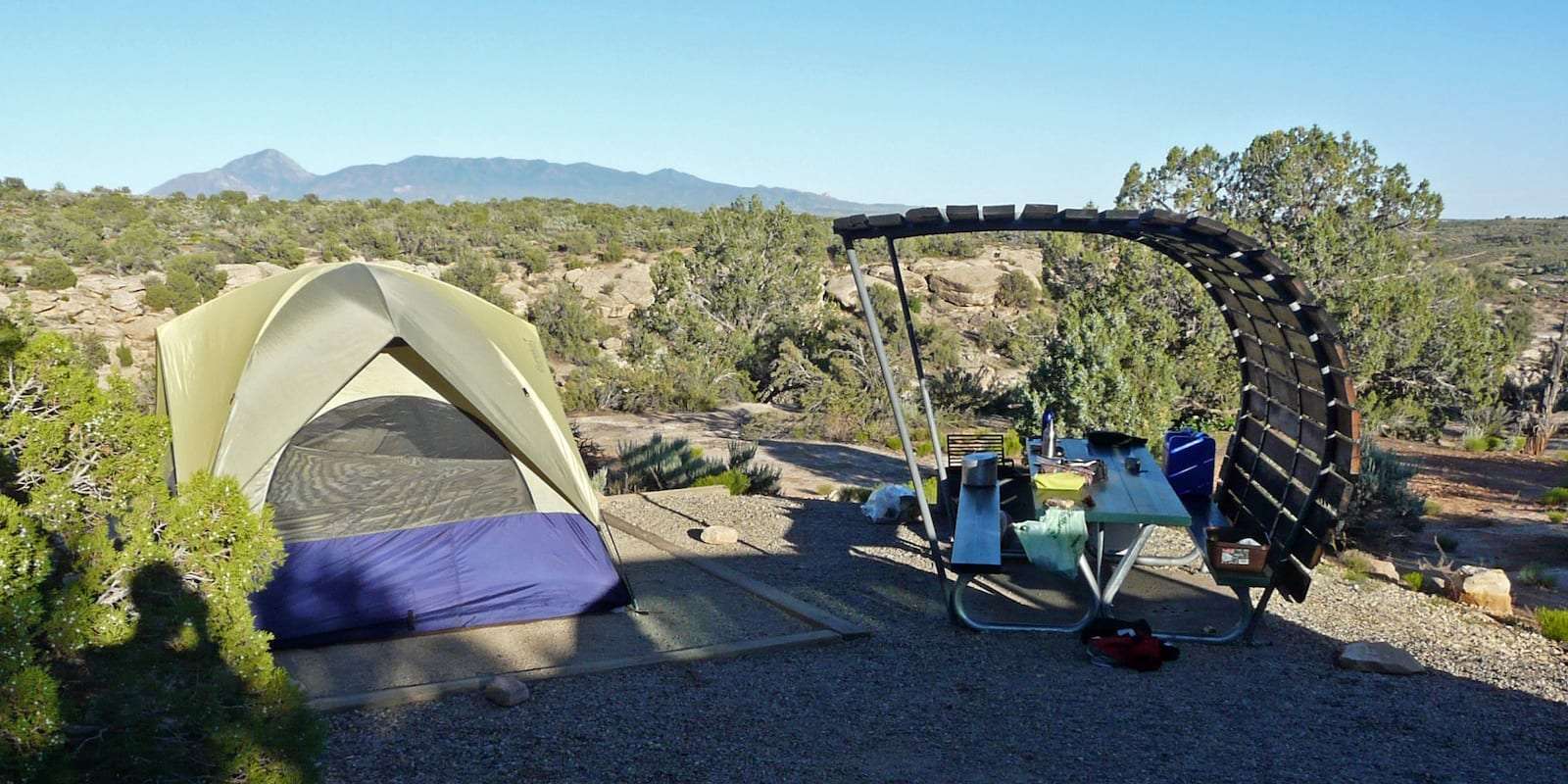 Camping near Cortez, Dolores and Mancos, around Mesa Verde