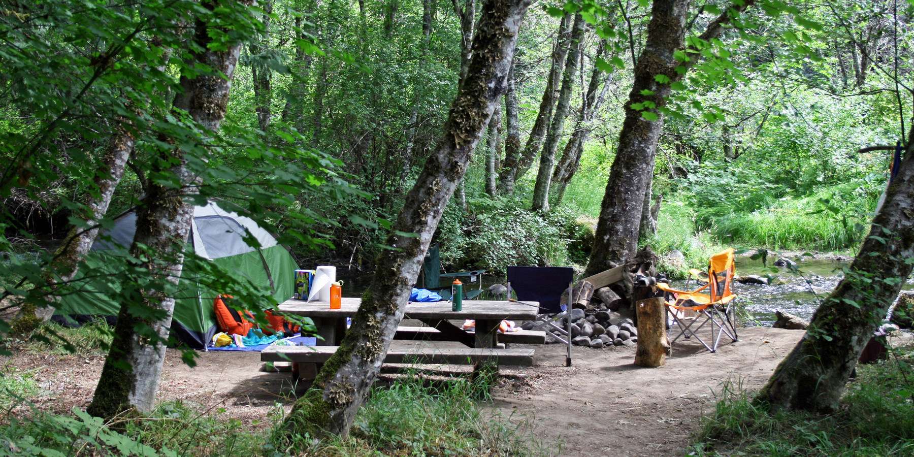 Camping Near Crater Lake National Park