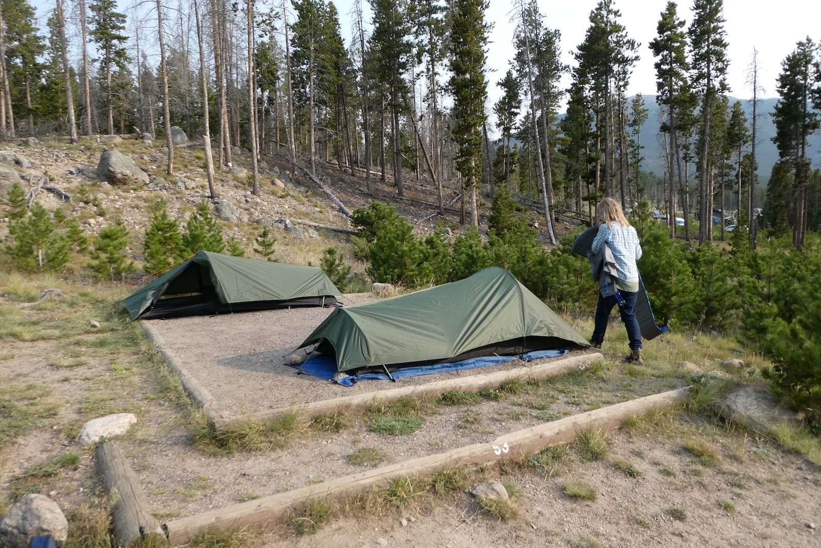 Camping near Estes Park, around Rocky Mountain National Park