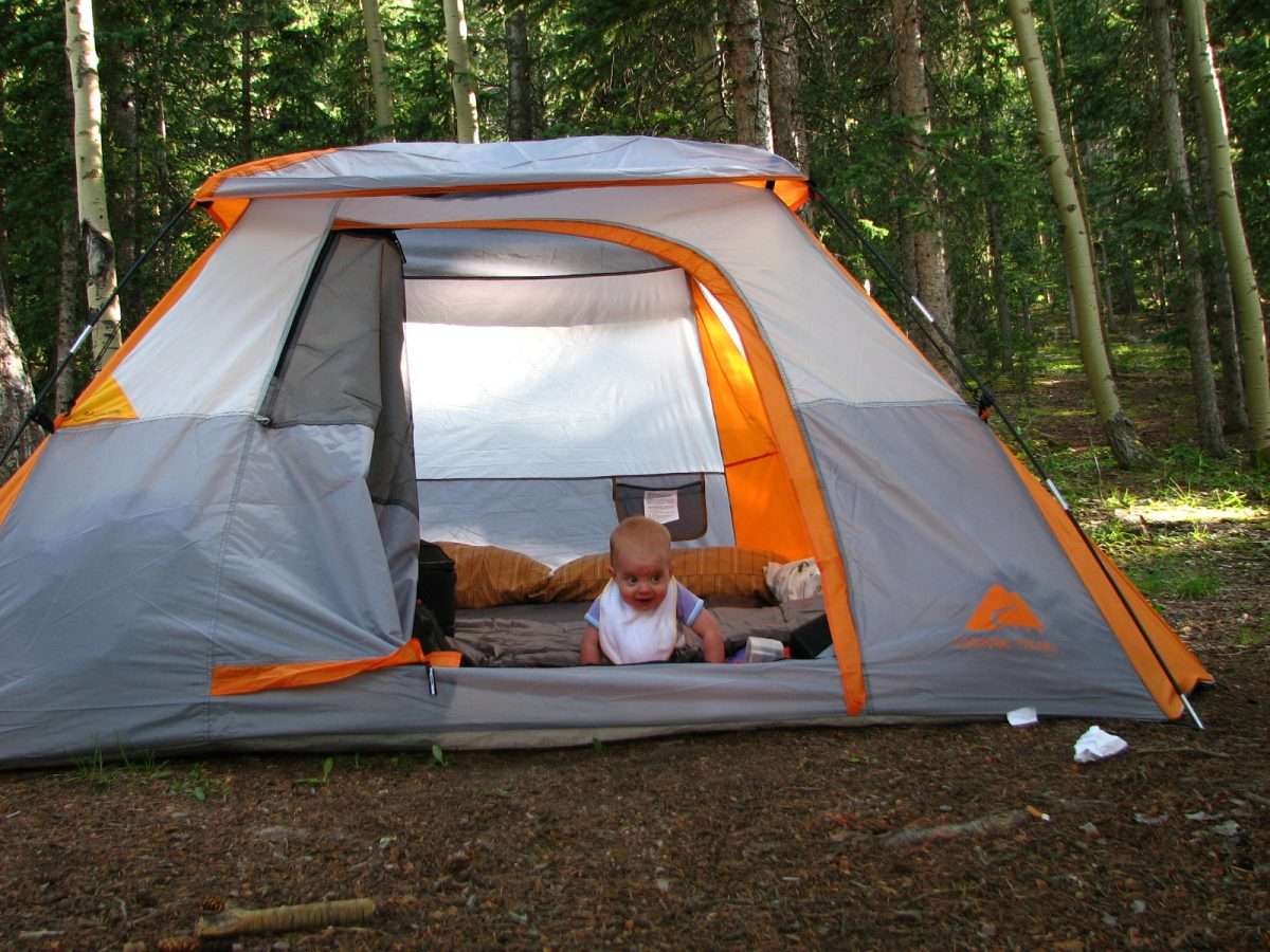 Camping with kids near Colorado Springs