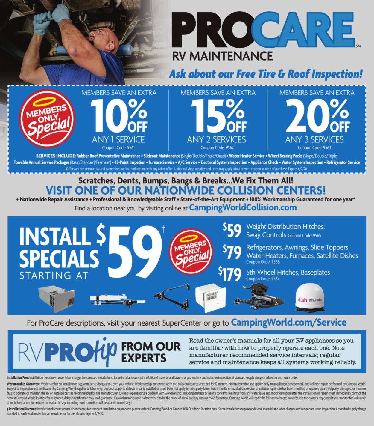 Camping World Current weekly ad 05/11