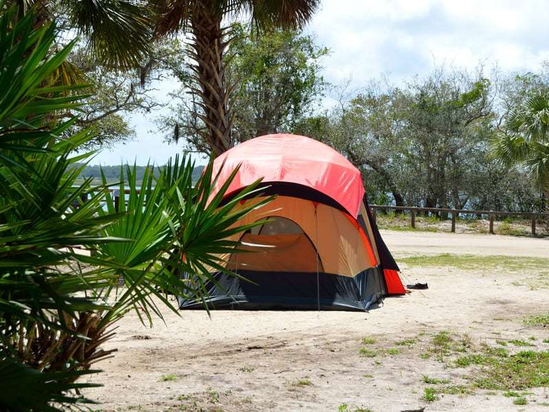 Checklist for tent camping in Florida