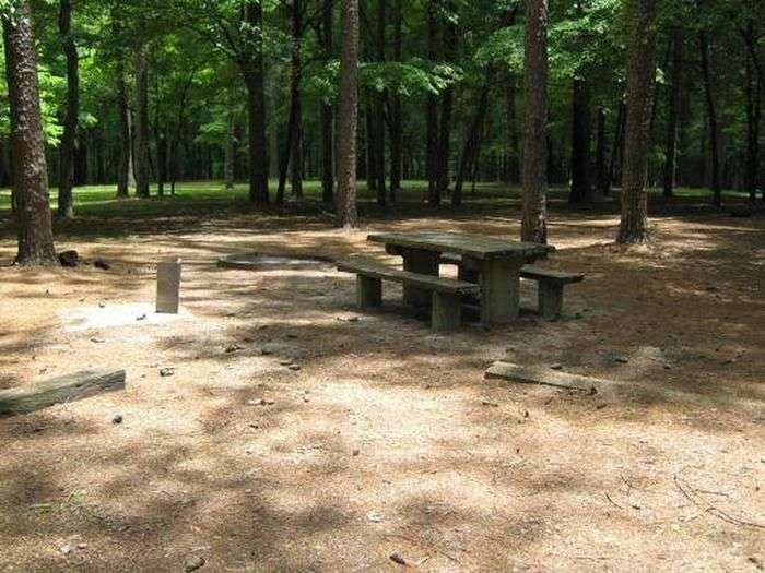 Chewalla Lake Campground in Holly Springs National Forest Mississippi 1 ...