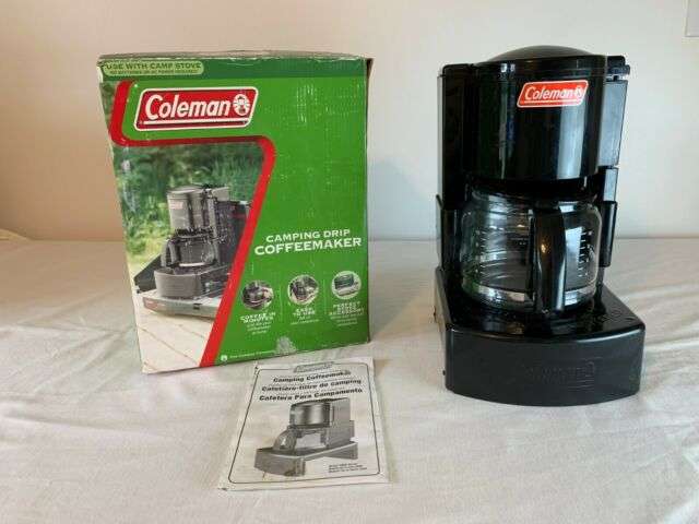 Coleman Camping Drip Coffee Maker Model 5008 Series 10 Cup ...