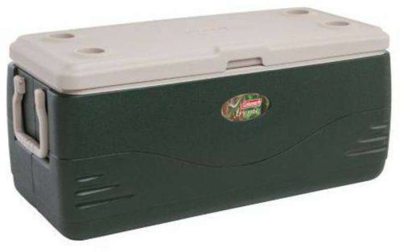 Coleman Xtreme 150 qt Cooler Green Ice Chest Large Coolers ...