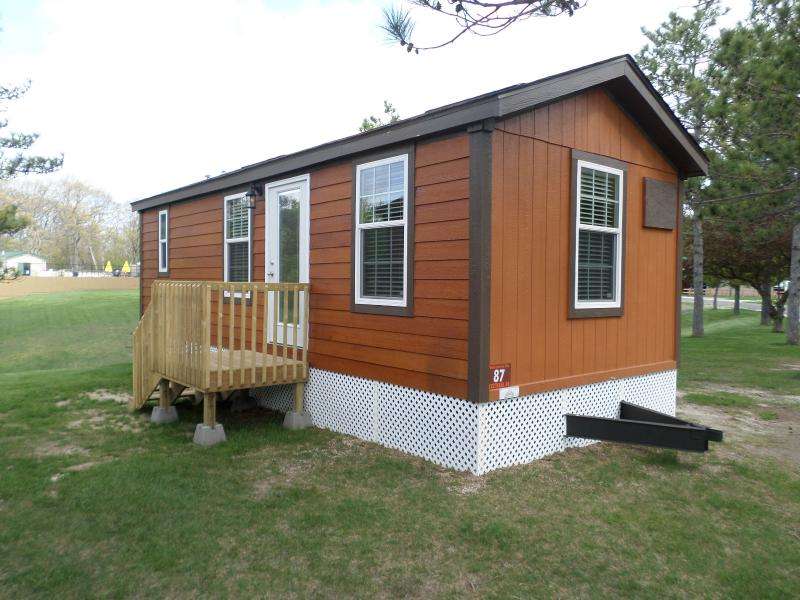 Cozy Family Cabin in Cape May KOA Campground Has Parking ...