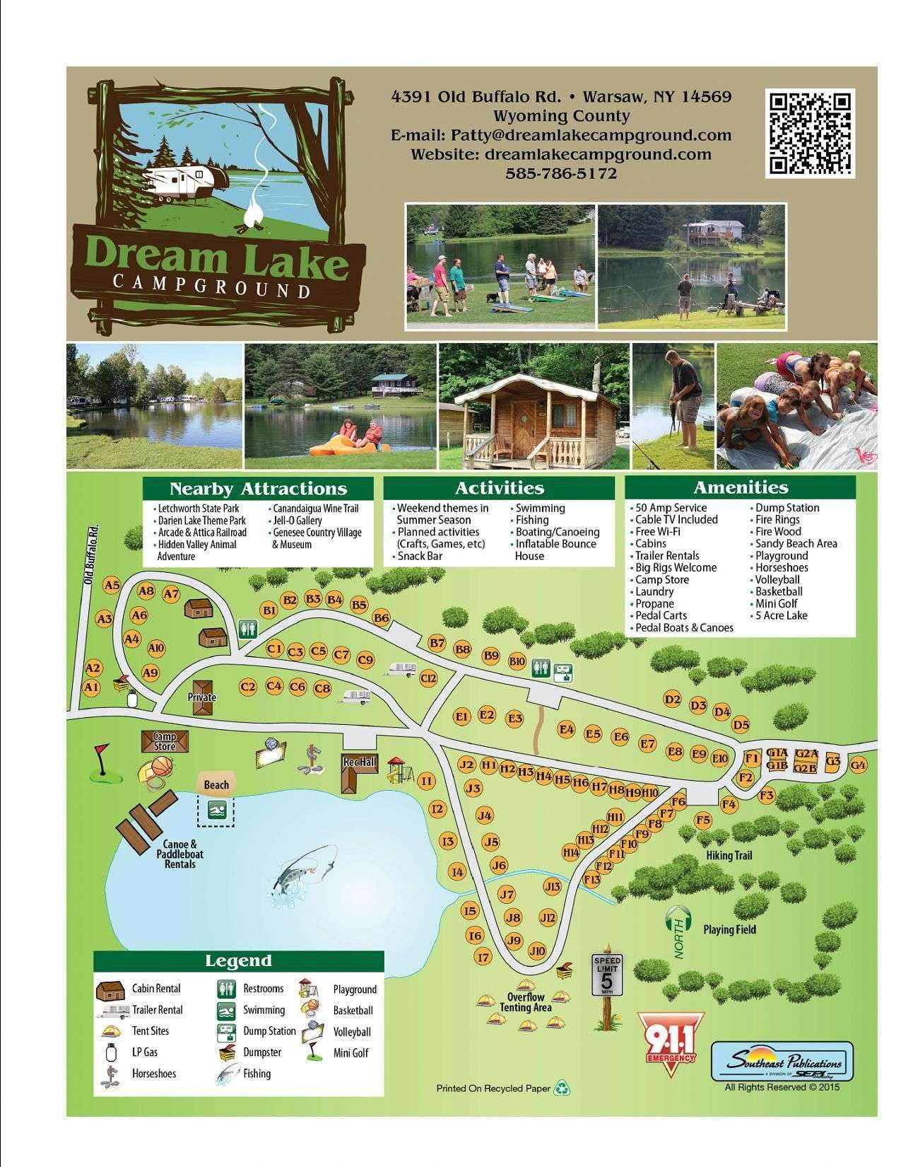 Darien Lake Campground Map ** You can get more details by ...