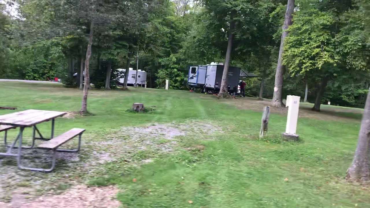 Darien Lake State Park Campground Campsites