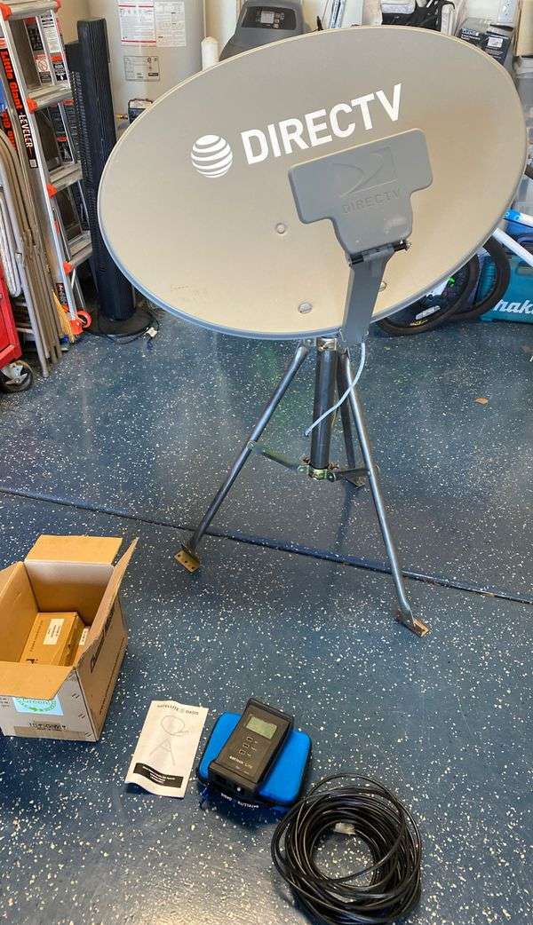 Directv Satellite Oasis portable dish and meters for Sale ...