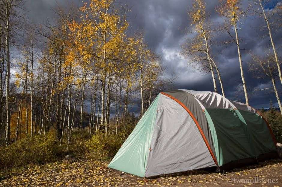 Dispersed camping in Colorado