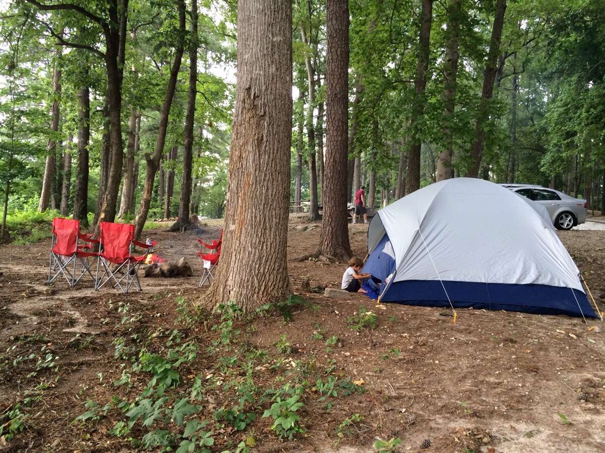 Easy Places to Go Camping in Georgia with Kids