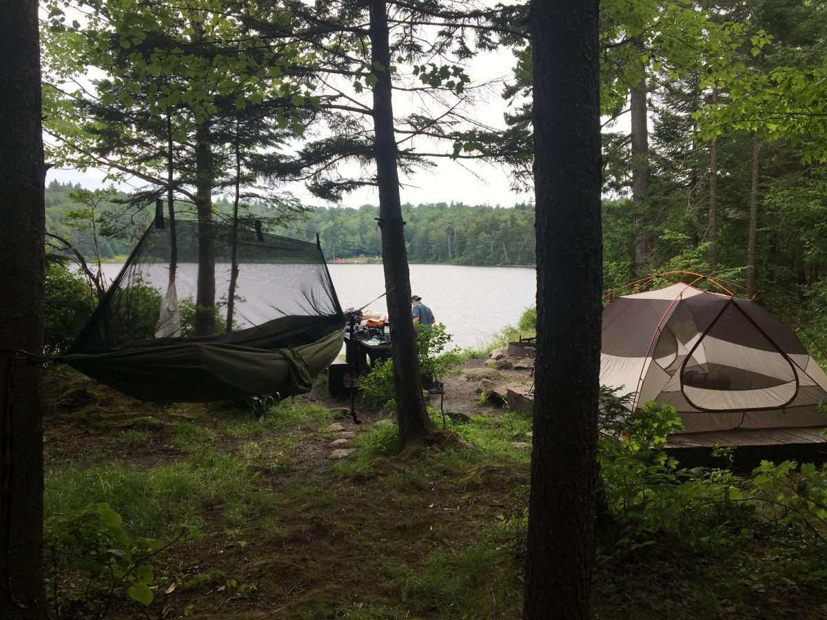 First hammock camping trip in the books!