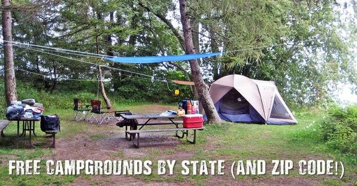 Free Campgrounds. Search the whole 50 states for free campgrounds. This ...