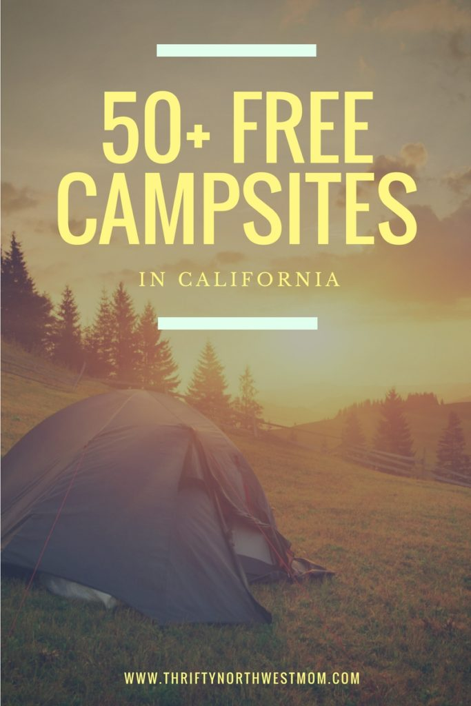 Free Camping in California