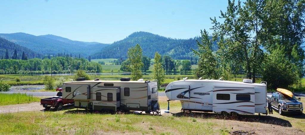 Free camping in Idaho near Coeur D