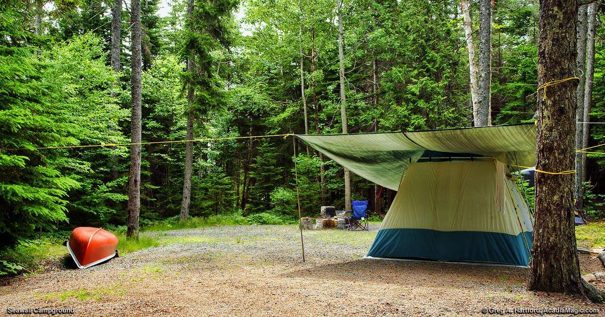 Free Camping Near Acadia National Park