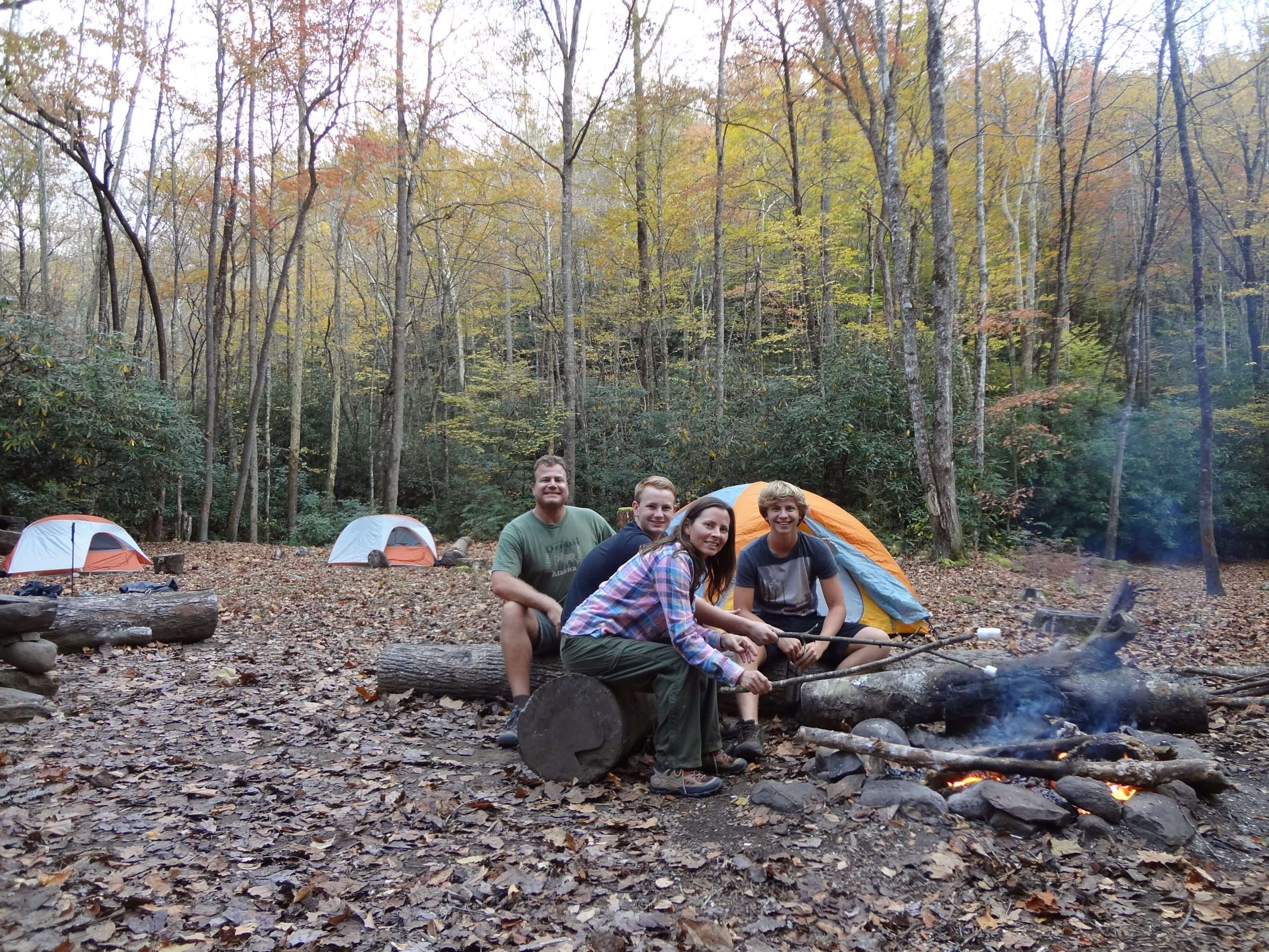 Great Smoky Mountains  Backcountry Camping Family