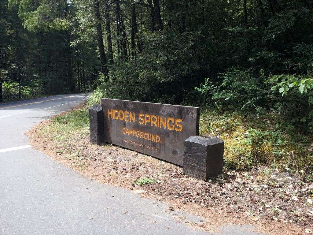 Hidden Springs Campground â Humboldt Redwoods State Park