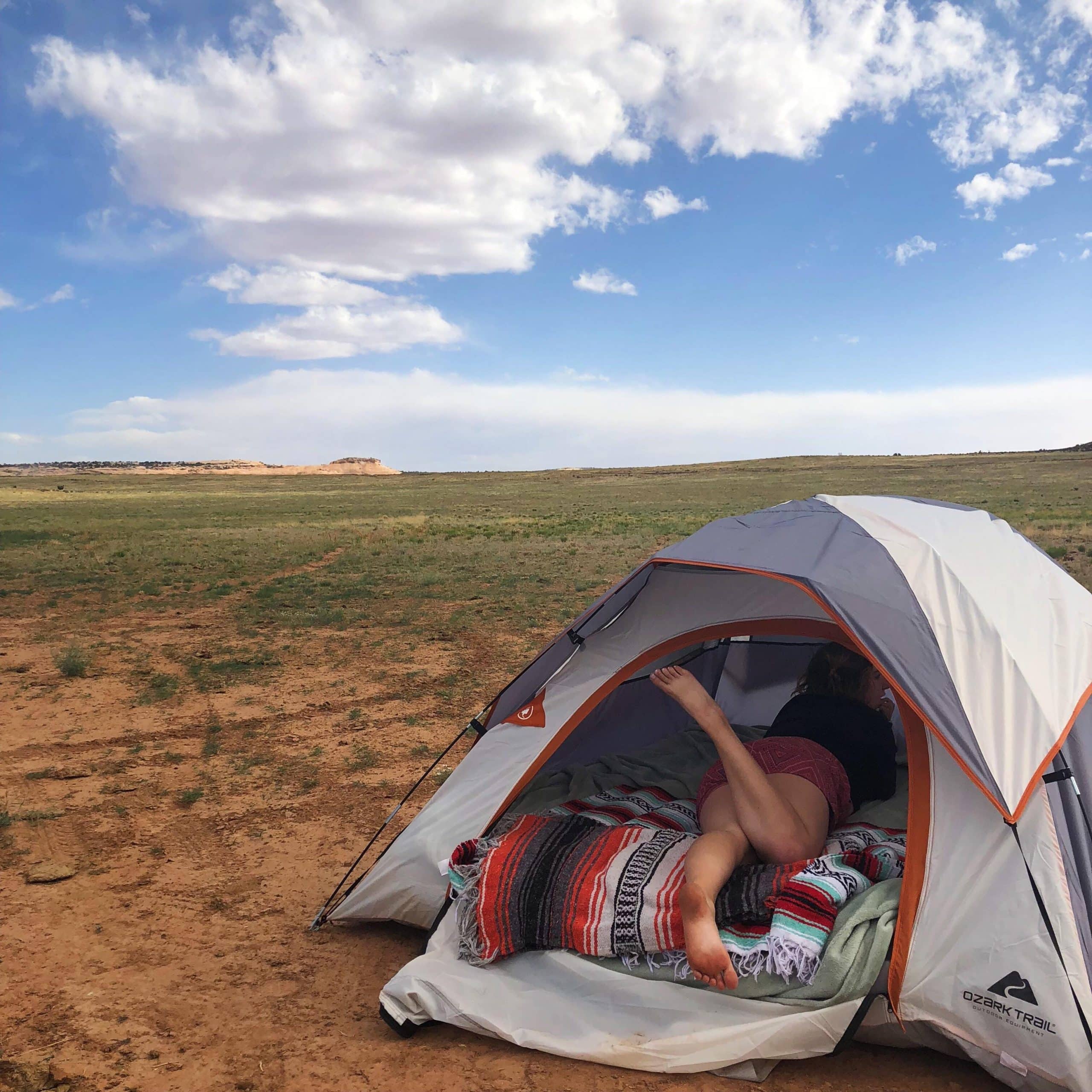 just outside of Canyonlands National Park! : camping