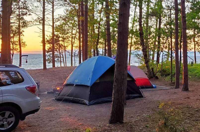 Lake Superior camping: 15+ Michigan campgrounds near Lake Superior in ...