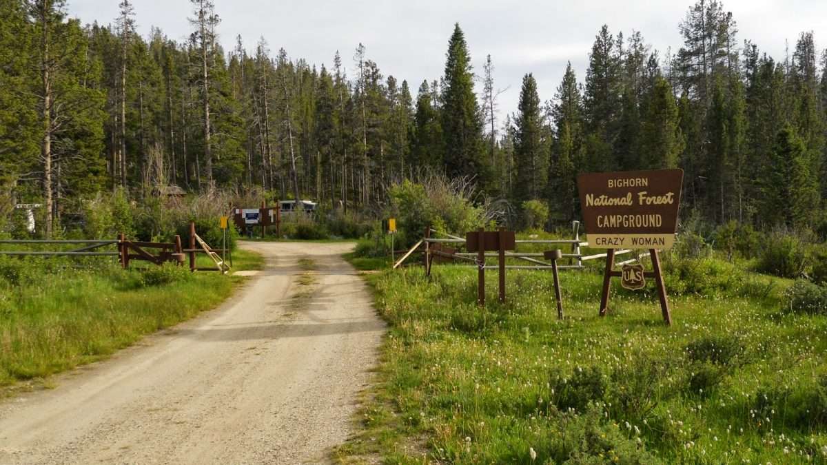 National Forest Camper: Crazy Woman Campground