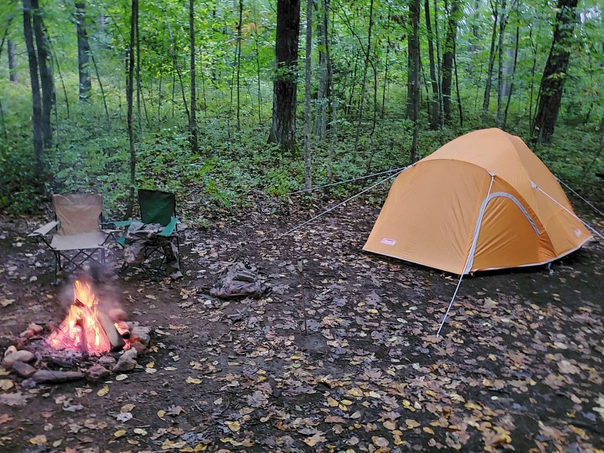 Our campsite in the Pisgah National Forest #camping #hiking #outdoors # ...