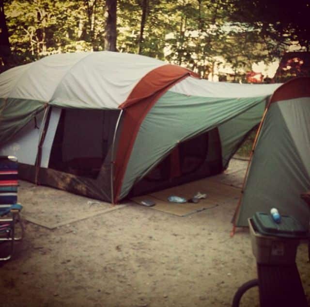 R.E.I. Kingdom 8 tent in Northern Michigan