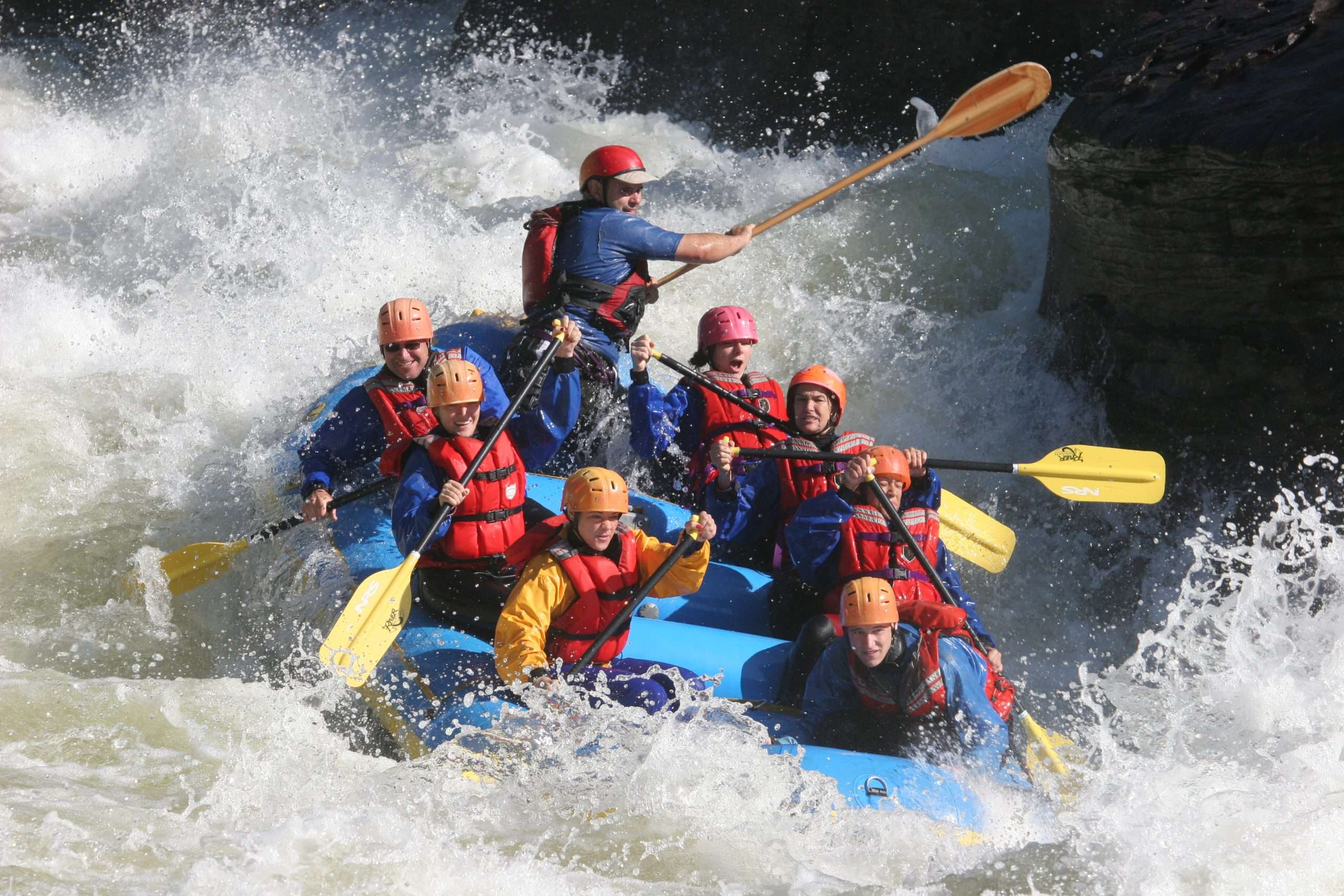 Rafting on the Gauley River