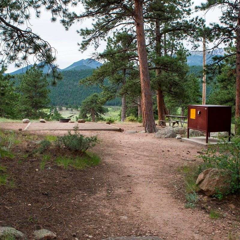 Rocky Mountains CO: Moraine Campgrounds