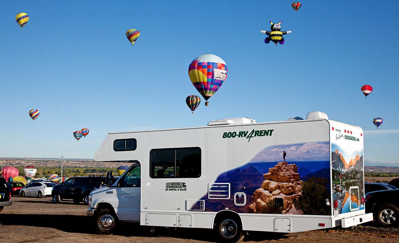 RV Camping at Albuquerque International Balloon Fiesta ...