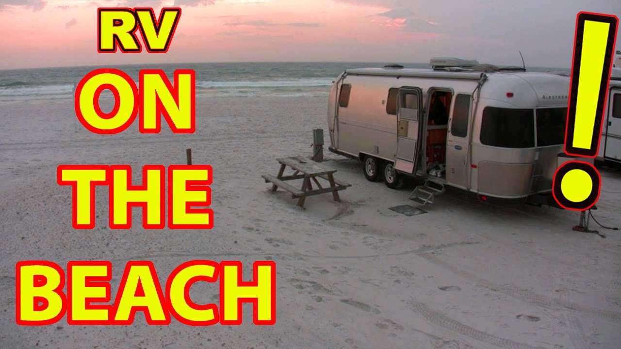 RV Camping ON THE BEACH in Destin Florida
