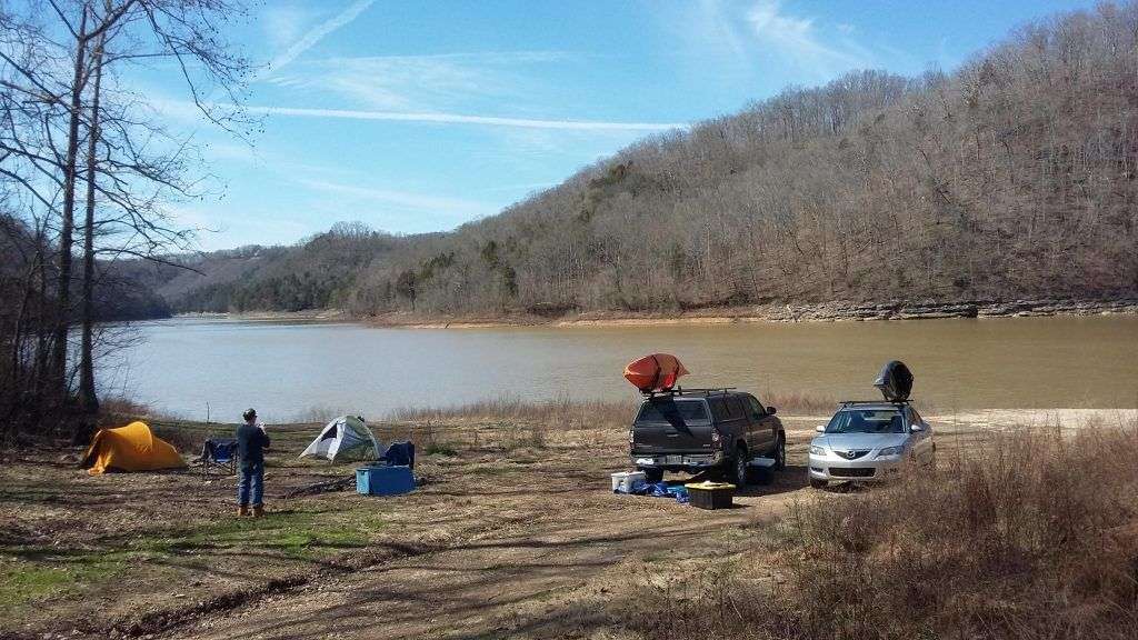 Set up base camp at this free campsite between Knoxville and Nashville ...