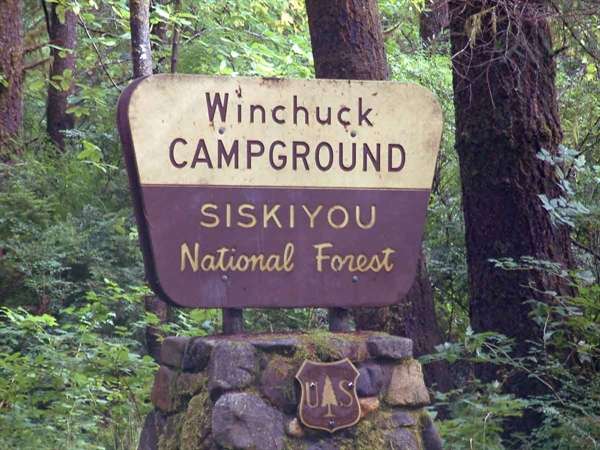 Siskiyou National Forest Winchuck Campground, Brookings, OR