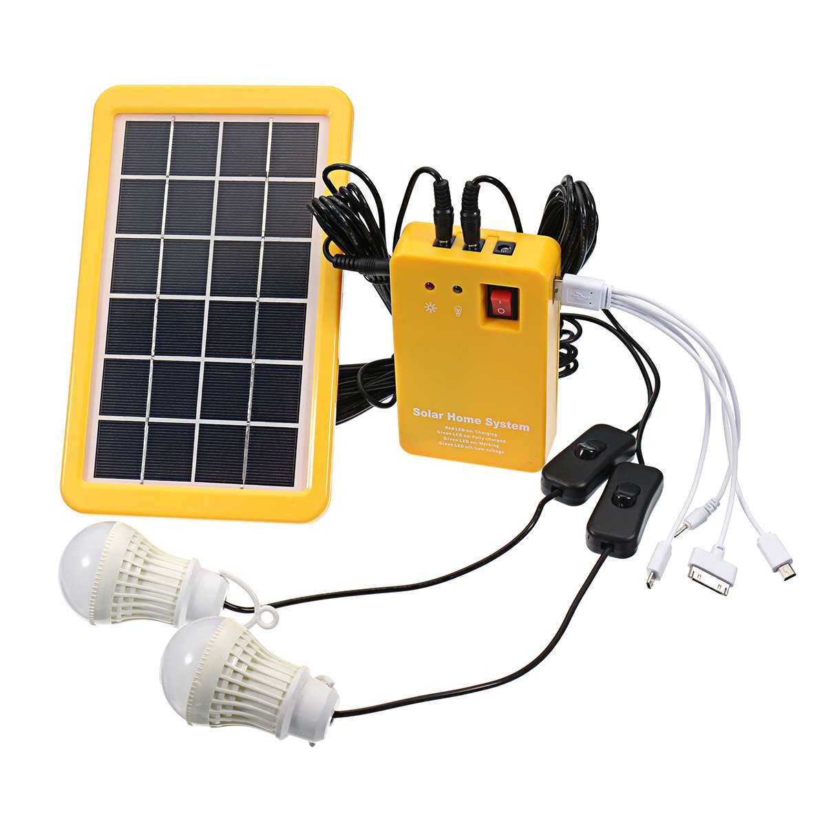 Solar Generator Lighting System Portable Solar Power Generator Kit for ...