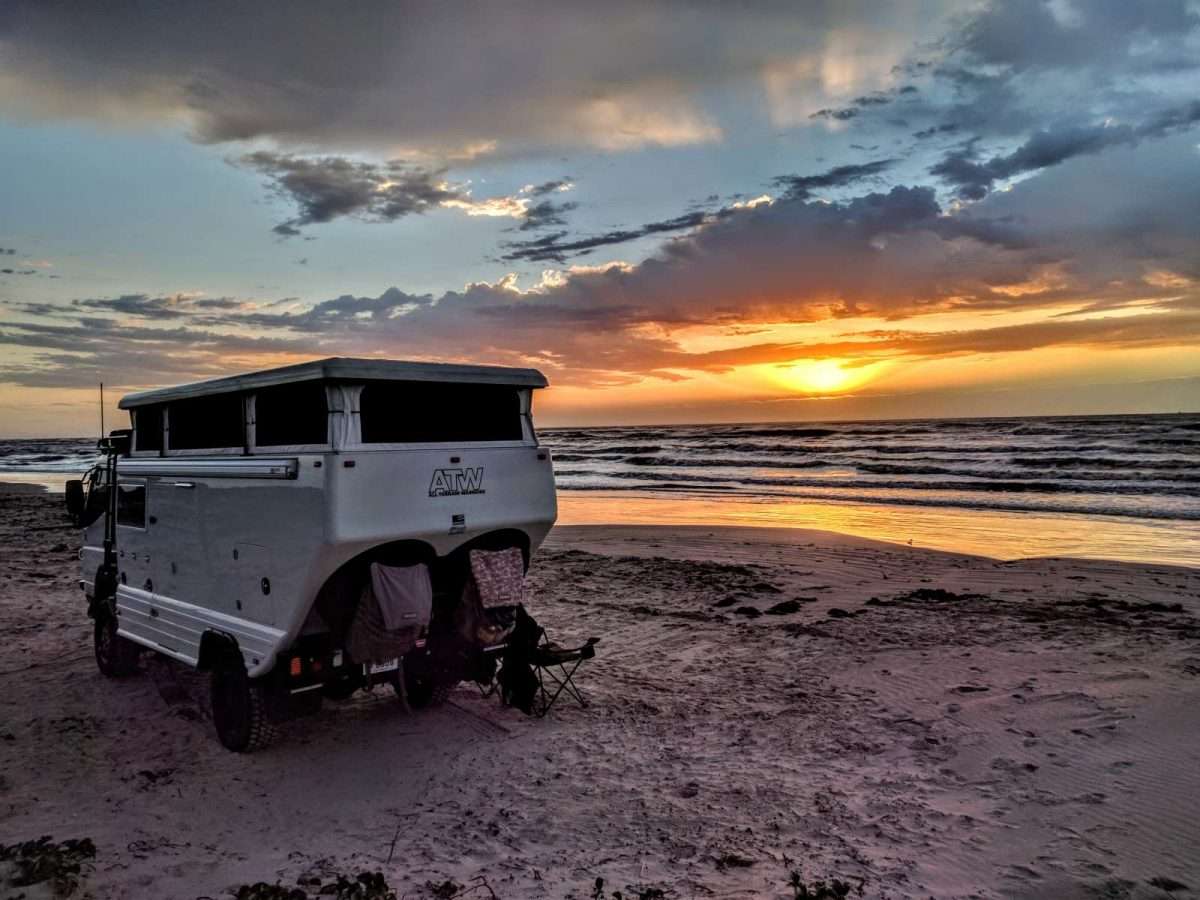 South Padre Island Camping On The Beach