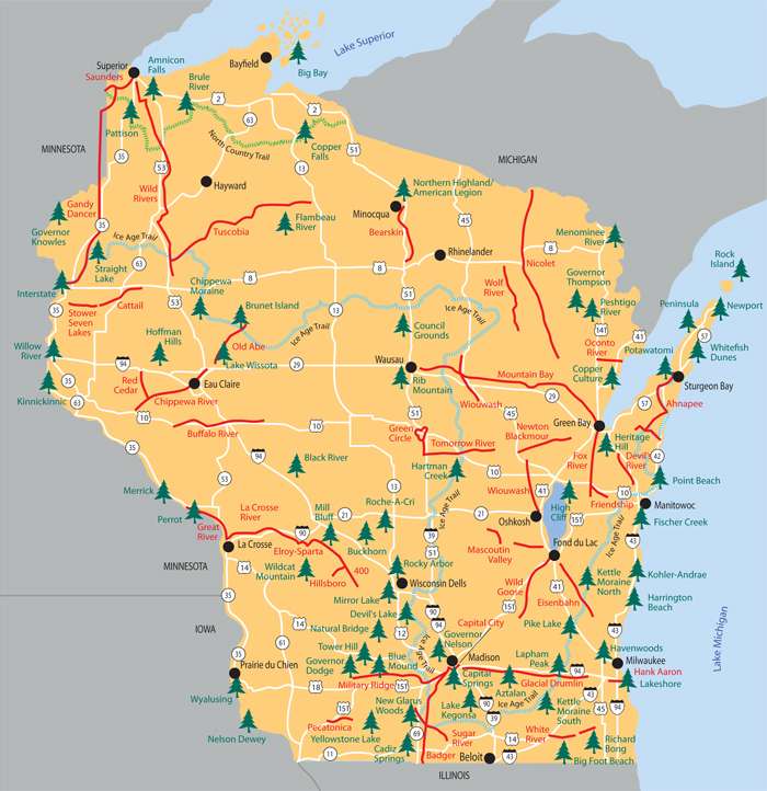 Stallion Leather: Wisconsin State Parks and Camping