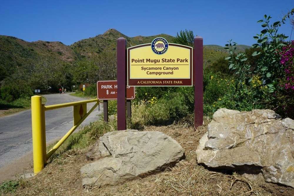 Sycamore Canyon Campground in Point Mugu State Park ...