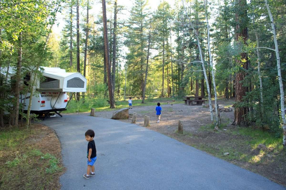 The Barz Family: Camping in the White Mountains