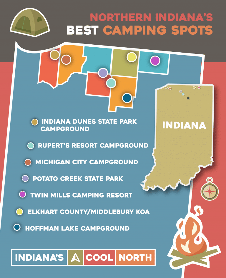 The Best Camping Spots in Indianas Cool North