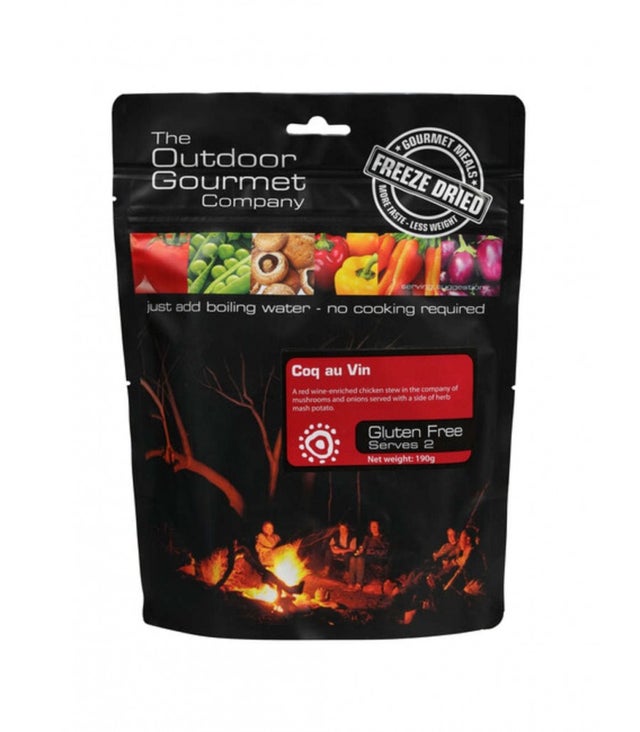 The Outdoor Gourmet Company Freeze Dried Meals