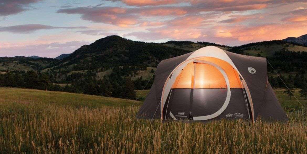 This Coleman Large Camping Tent Is Now On Sale For Under $100